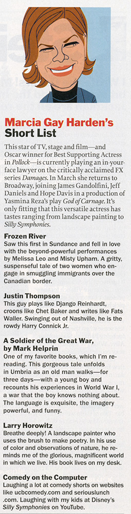 Marcia Gay Harden - Press - 'God of Carnage