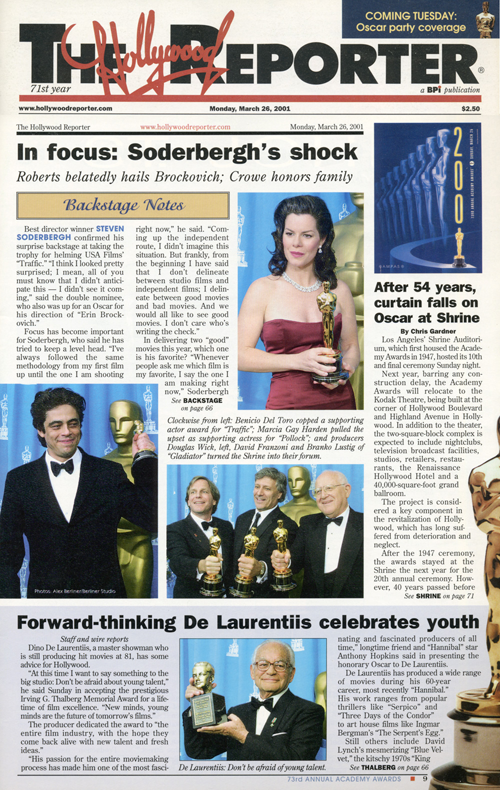 Marcia Gay Harden - Press - Pollock